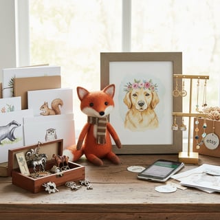 Top Selling Animal-themed Products on Etsy