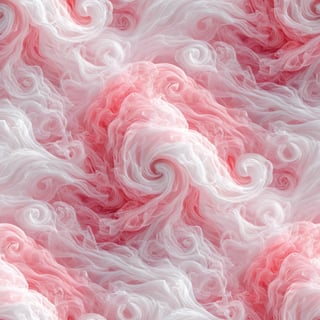 Pink and White Swirl Background