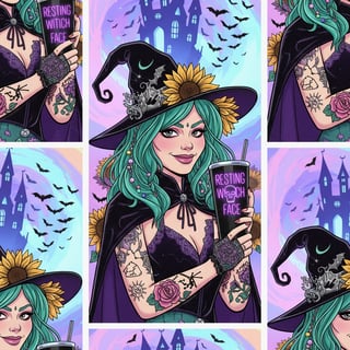 Witchy Woman Gothic Fantasy Art