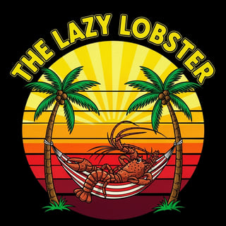 Lazy Lobster Tropical Sunset Design