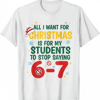 Funny Christmas Teacher Shirt Design