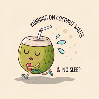 Coconut Water Bottle Design