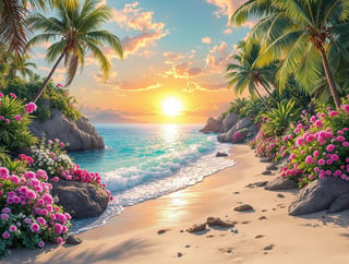 Vibrant Summer Energy Image