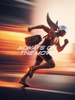 Hermes Sprint T-Shirt Design