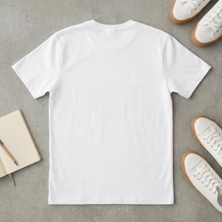 Flatlay Lifestyle Jersey T-Shirt Photo