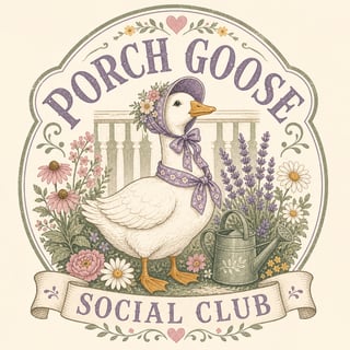 Porch Goose Social Club Design