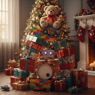 Stack of Toys and Gifts