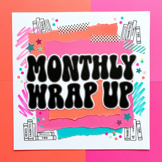 Bold Hot Pink & Teal Scrapbook Typography