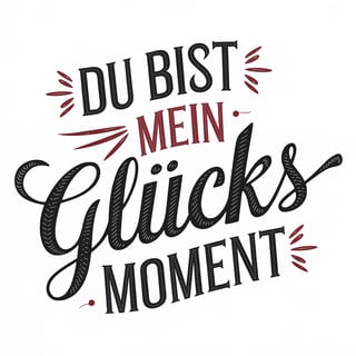 Stylish Black-and-White Typography Design