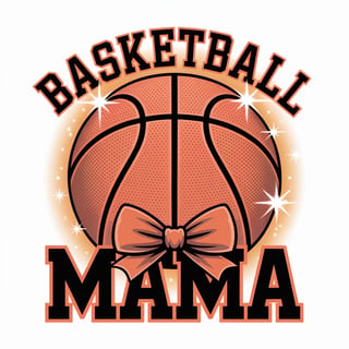 Vibrant Basketball Graphic Design