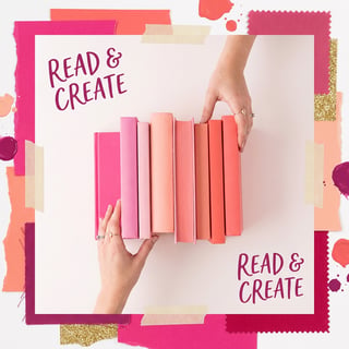 Bright Pink Coral Flatlay Aesthetic
