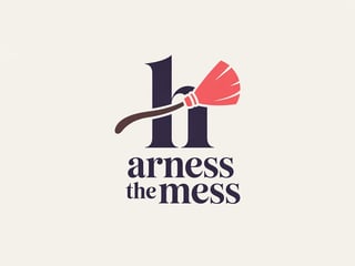 Witch Broom Logo for Harness The Mess