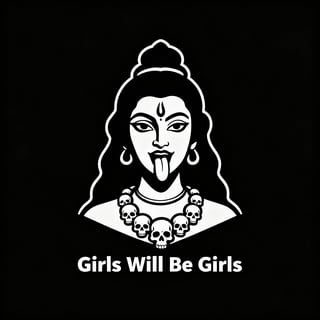 Kali Goddess Vector T-Shirt Design