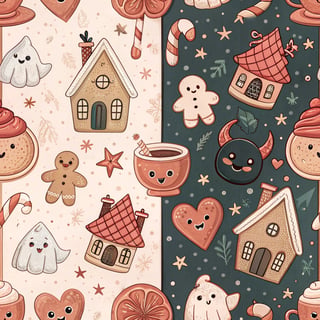 Holiday Split-Mood Design