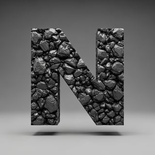 Solid Dark Gray Coal Pattern