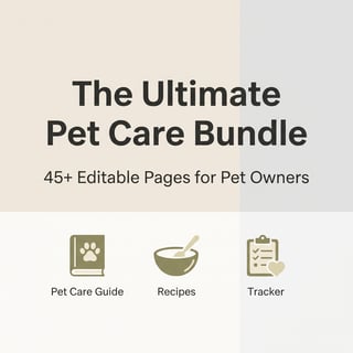 Ultimate Pet Care Bundle Image