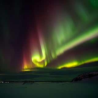 Ultra-High-Res Aurora Borealis Sky