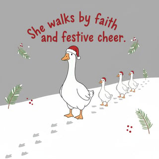 Faith and Festive Cheer Christmas Design