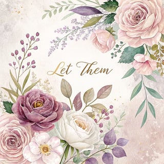 Elegant Floral Watercolor Design