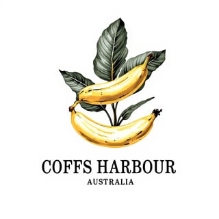 Minimalist Banana Botanical Design