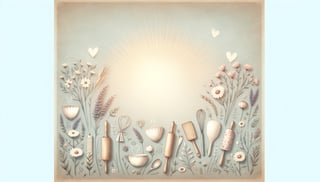 Cozy Vintage Kitchen Background