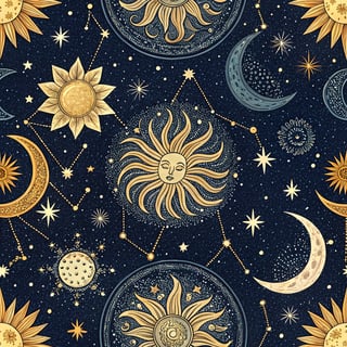 Bohemian Celestial Pattern