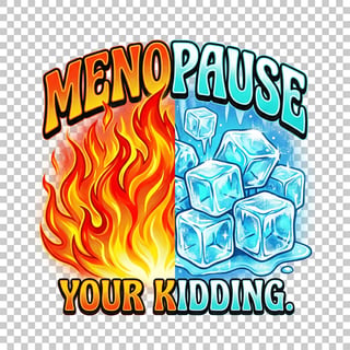 Flames and Ice T-Shirt Graphic