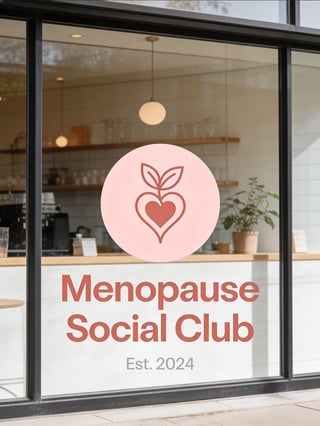 Menopause Social Club Logo Design