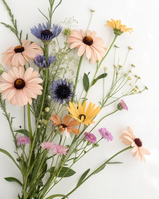 Vivid Wildflower Illustration