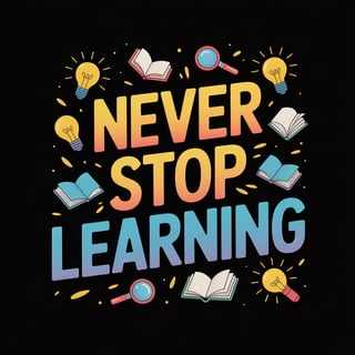 Colorful Humorous Typographic Design