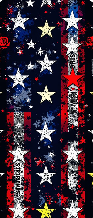 Vibrant Trump USA Flag Blanket Design