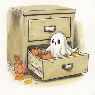 Vintage Halloween Retro Illustration