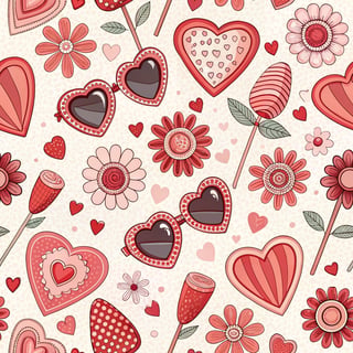 Retro 60s Valentine’s Day Design