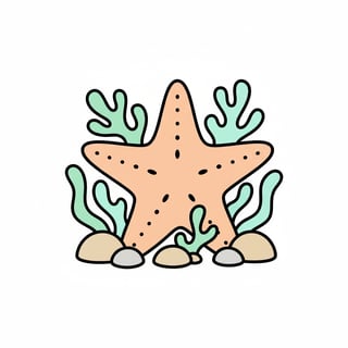 Animated Starfish Clip-Art