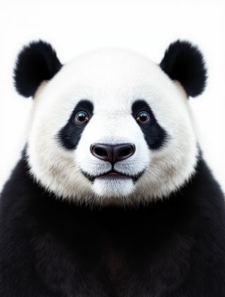 Happy Panda Face Image