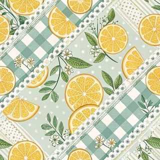 Coquette Lemon Slice Pattern