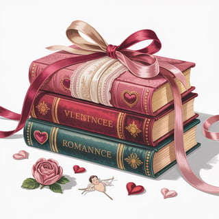 Vintage Romance Novel Tower Illustration