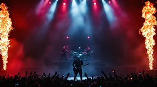 Cyber-Metal Band Live Performance
