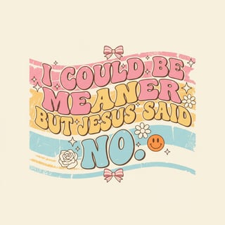 Funny Christian Typography Design