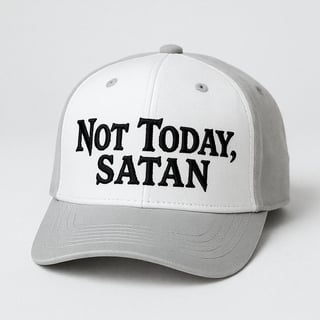 Minimalist Not Today Satan Hat