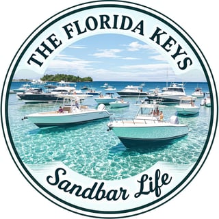 Florida Keys Sandbar Life Badge