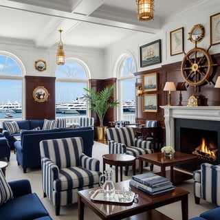 Yacht-Club Nautical Style
