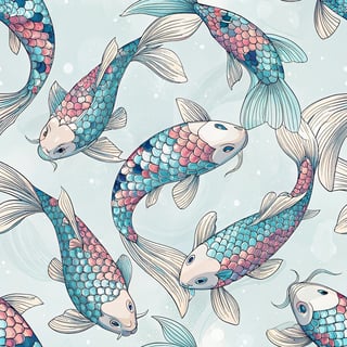 Robotic Koi Fish with Iridescent Scales