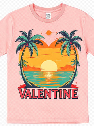 Retro Florida Valentine Shirt Art