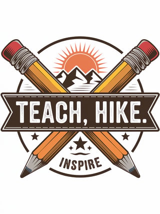 Vintage Adventure Badge Design