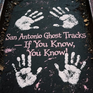 Gothic Handprint Chalk Art