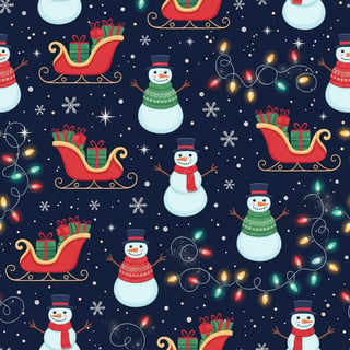 Seamless Christmas Pattern