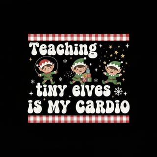 Preschool Teacher Christmas Design
