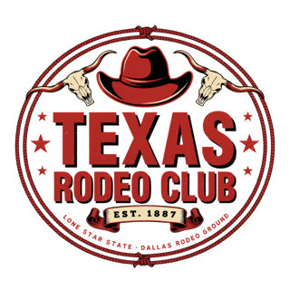 Vintage Texas Rodeo Club T-Shirt Design