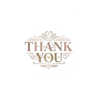 Timeless Valentine Thank You Design